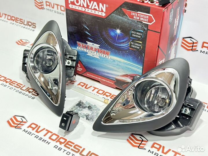 Фары противотуманные Nissan March/ Micra K13