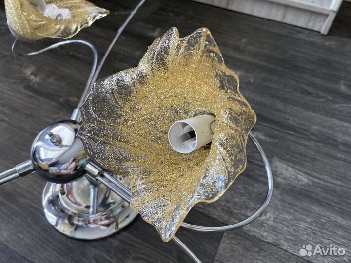 Люстра e14 6 плафонов, с дефектами