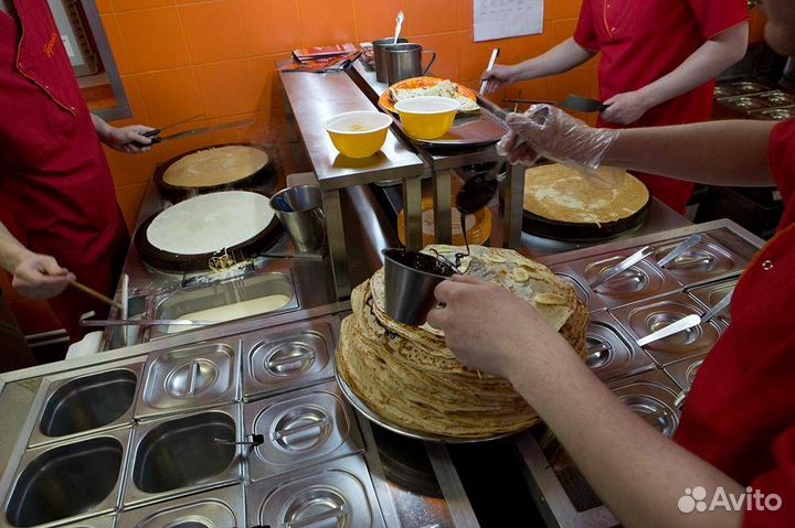 Повар-блинопек/Вахта с проживанием и питанием