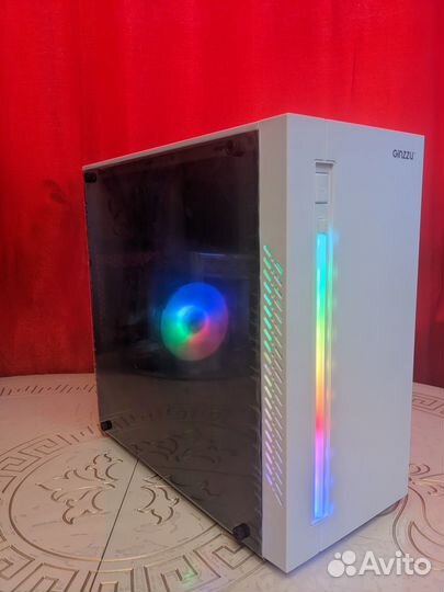 Компьютер Xeon 2650V2, RX580 8, Ram 16Gb, m2 256