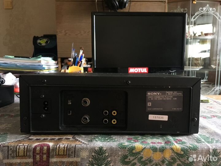 Видеомагнитофон sony slv-xa130