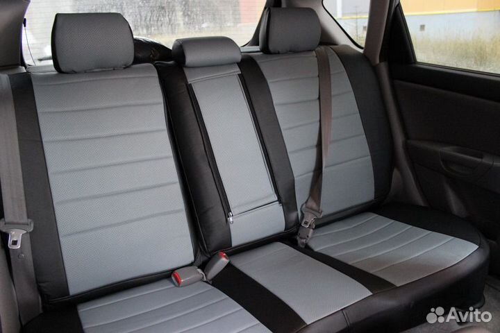 Чехлы Skoda Rapid, экокожа 