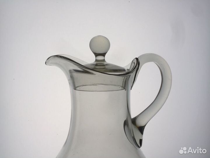 Кувшин. Вазочка.Стекло. Антиквариат. Винтаж