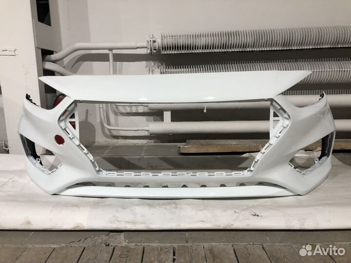 Бампер передний Hyundai Solaris (17)