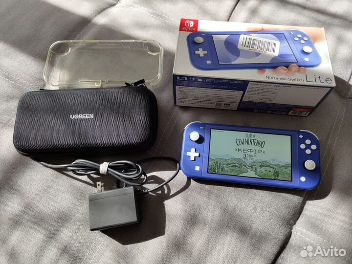 Чипованная Nintendo Switch lite 128+32 Гб