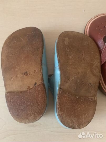 Сандалики винтаж 60-70х