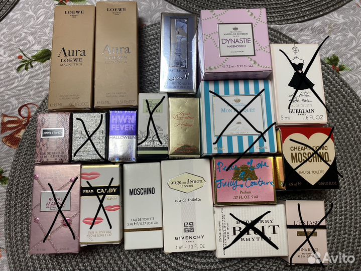 Оригинальные пробники духов