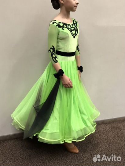 Бальное платье стандарт ю1 рост 146-158