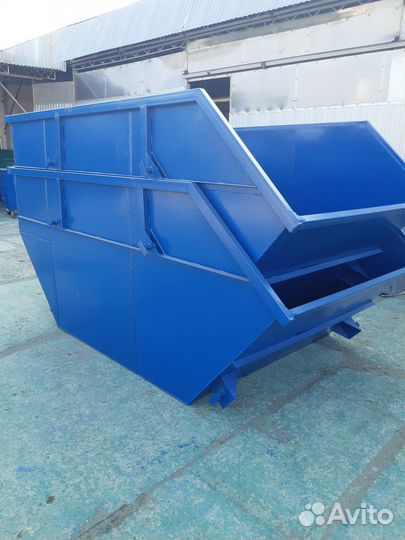 Бункер накопитель для мусора 8м3