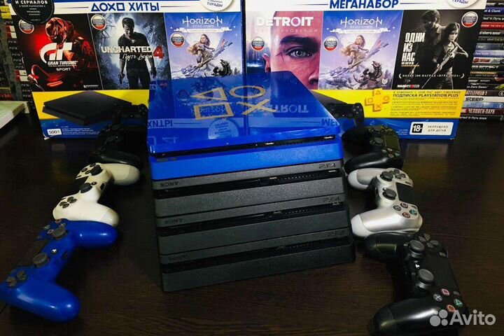 Sony ps4+прошита + бесплатно 5.555 игр