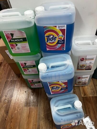 Гель для стирки, для мытья полов