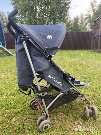 Коляска maclaren quest denim