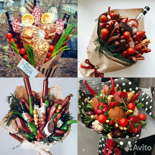Съедобные букеты