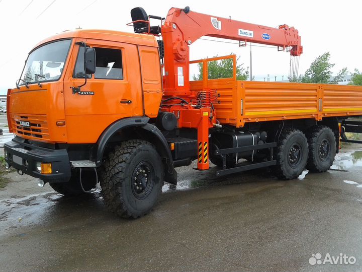 КАМАЗ 43118-1017-10 с КМУ, 2023