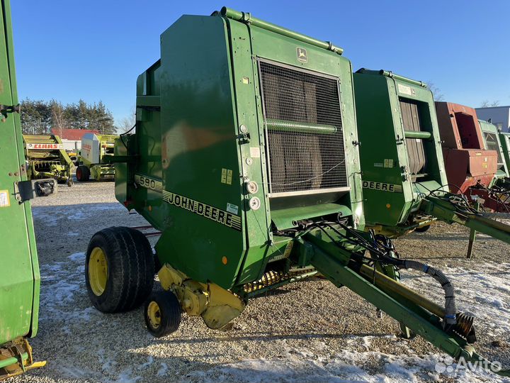 Пресс-подборщик John Deere 590, 2004