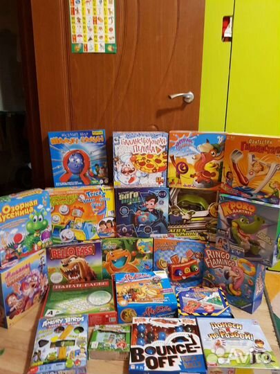 Настольные игры Hasbro и др