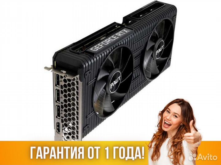 Видеокарта Palit GeForce RTX 3060 Dual OC 12G