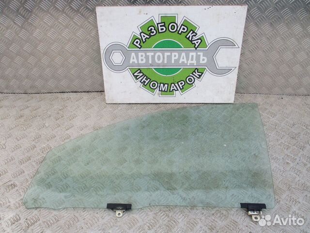 Стекло двери передней левой Toyota Yaris 2004 Рест