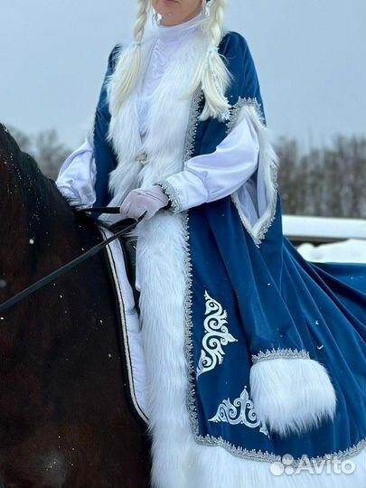 Костюм Снегурочки взрослый 48