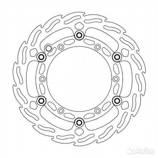 Передний тормозной диск moto-master flame