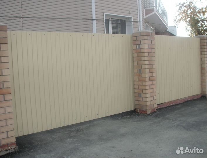 Профнастил С8 окрашеный, м2