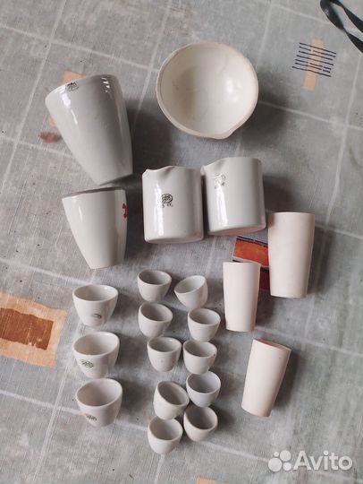 Тигель фарфоровый