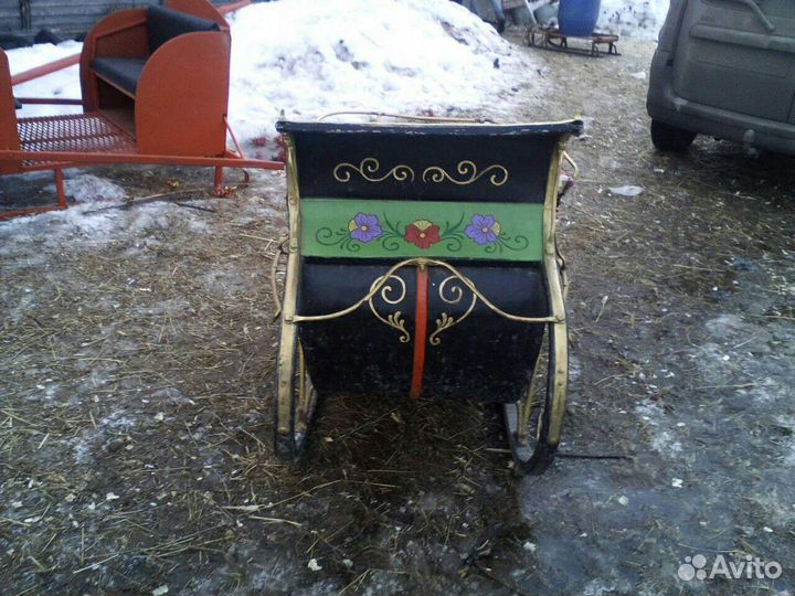 Сани для лошади и пони