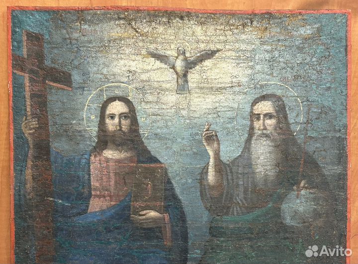 Храмовая Икона Новозаветная Троица (Отечество)