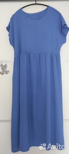 Платье женское летнее длинное 52 54