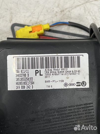 Подушка безопасности в сиденье правая Октавия А5