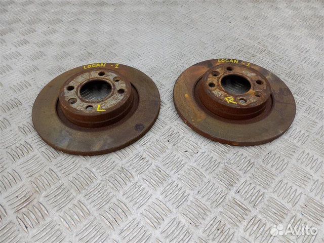 Диск тормозной передний Renault Logan 1 1.6 2007