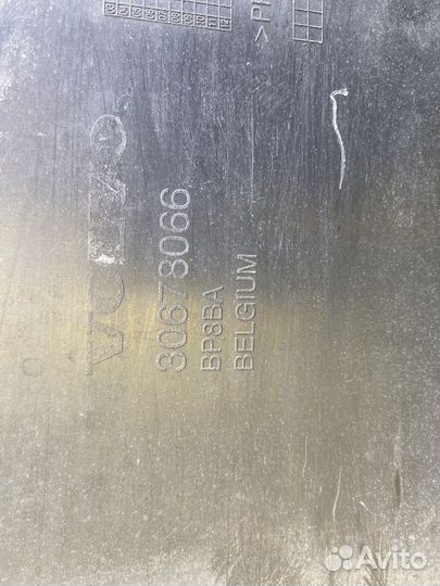 Бампер задний рестаил Volvo V50 MW 30678066