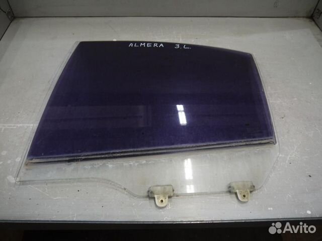 Стекло двери задней левой Nissan Almera Classic (2