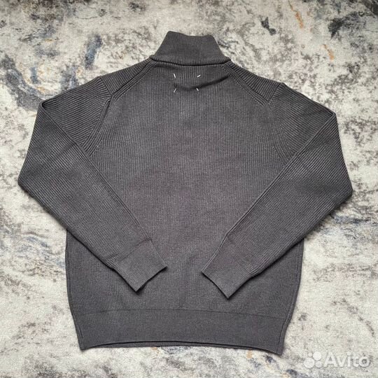 Кофта - полузамок Maison Margiela темно-серая