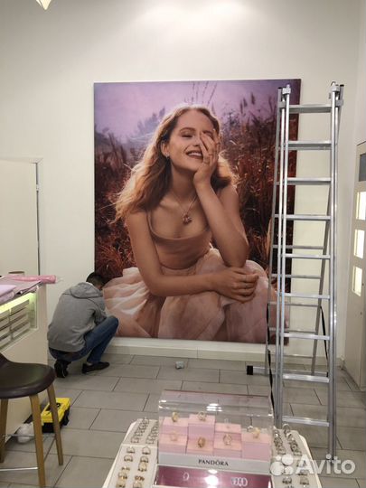 Наружная реклама. Монтаж. Замена рекламы