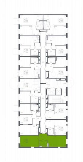 2-к. квартира, 48 м², 2/12 эт.