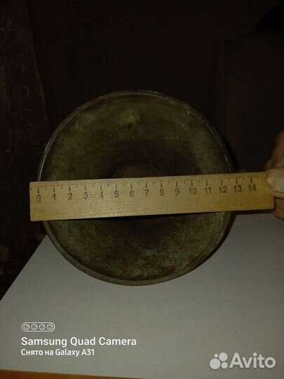 Колокол старинный 1881 г