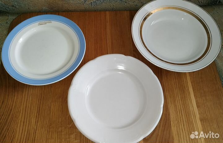 Тарелки-мособщепит из столовой-эпохи СССР