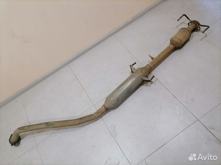 Глушитель средняя часть резонатор BYD F3 2006-2013