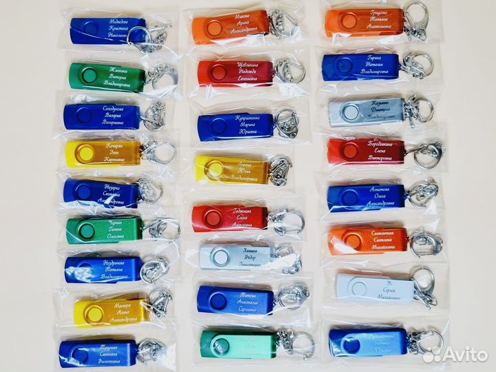 Флешки Именные с гравировкой от 20шт – S014