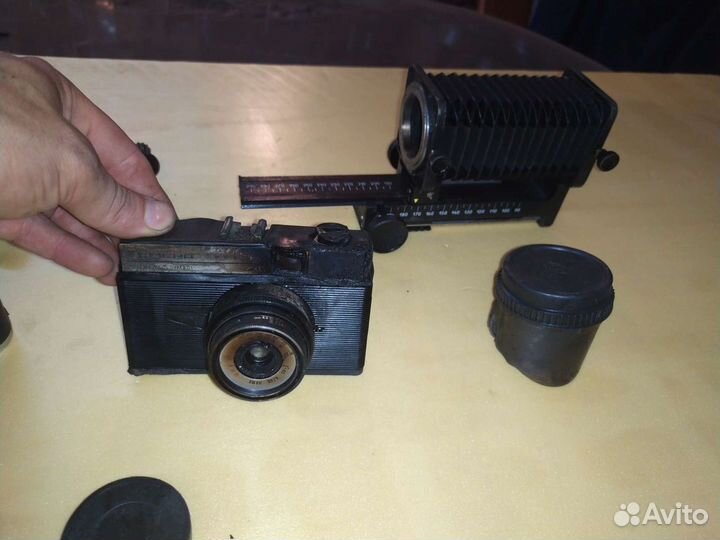 Старинный фотоаппарат