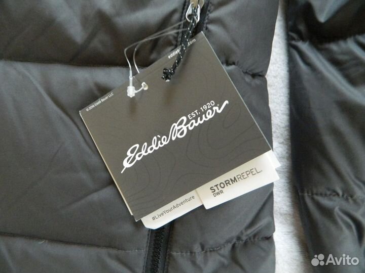 Новый пуховик Eddie Bauer оригинал