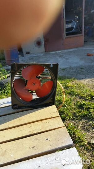 Вентилятор встраиваемый, эл.двигатель 380в., 50вт
