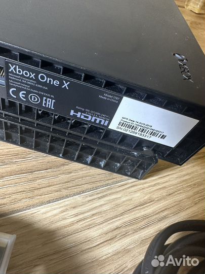 Xbox one X 1tb