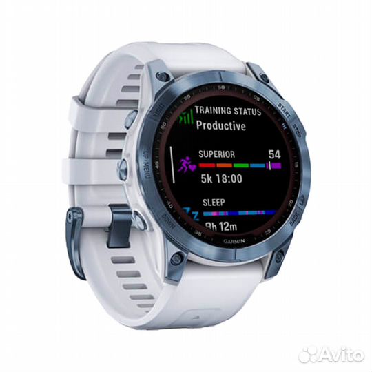 Garmin Fenix 7 Sapphire Solar титановый