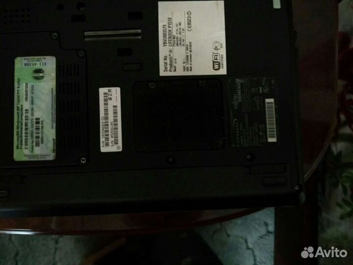 Сверхлегкий ноутбук Fujitsu Siemens lifebook P1510