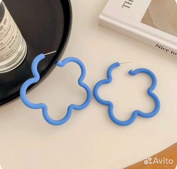 Серьги новые в упаковке