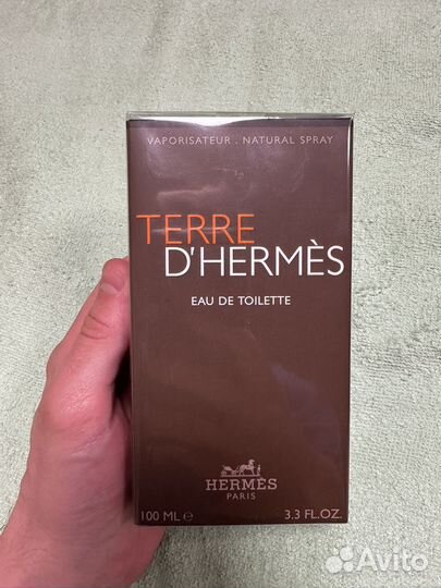 Туалетная вода terre d'hermes 100 ml