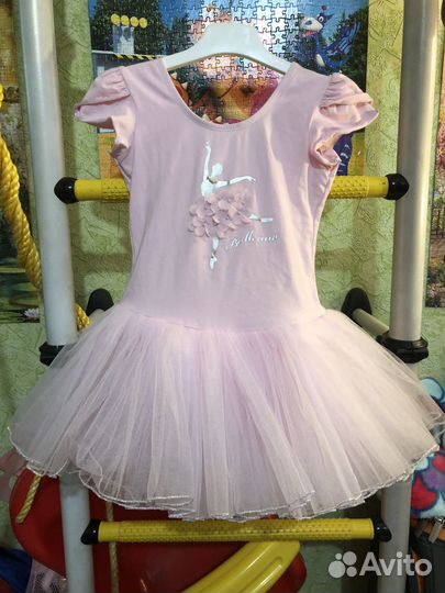 Платье-боди с пачкой Lanson Kids 116 гимнастика