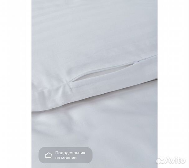 Постельное белье GoodNight Pure Страйп-сатин 2 сп